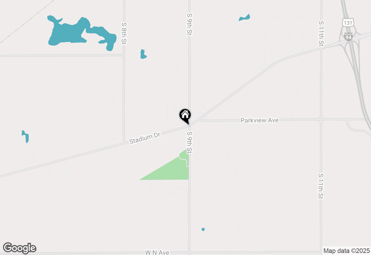 Map of 6541 Stadium Drive, Kalamazoo, MI 49009