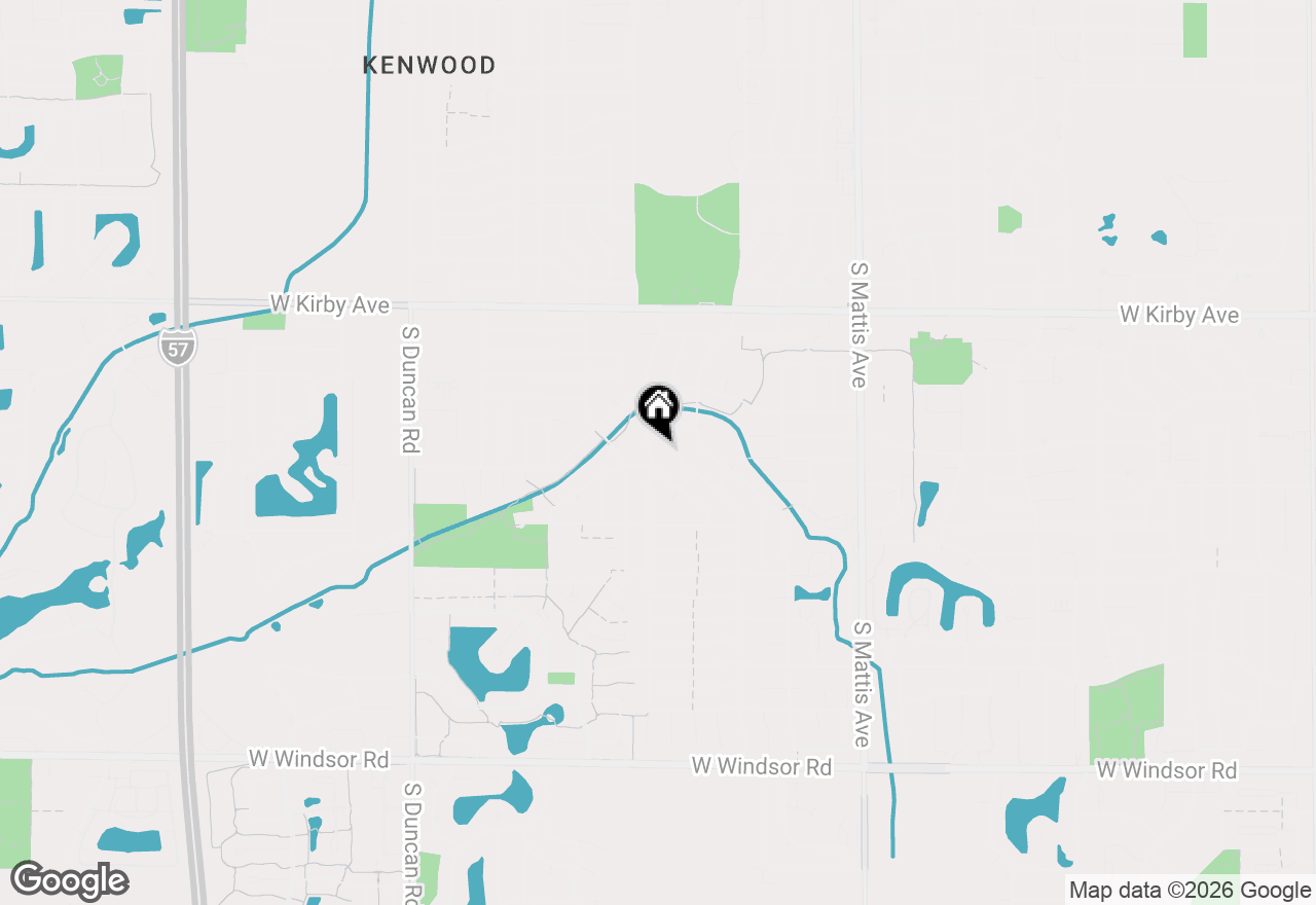 Map of 1810 Rebecca Drive, Champaign, IL 61821
