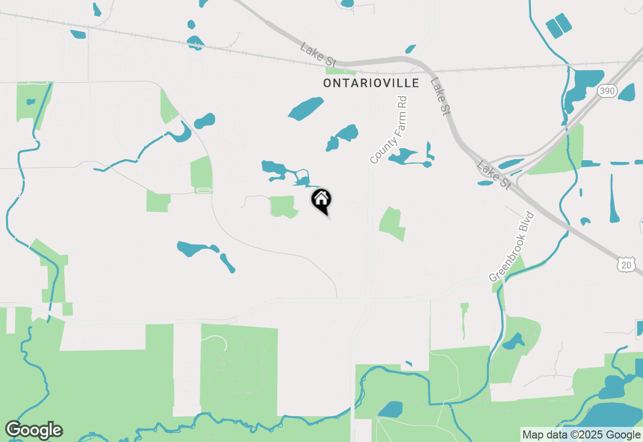 Map of 554 Foxford Road, Bartlett, IL 60103