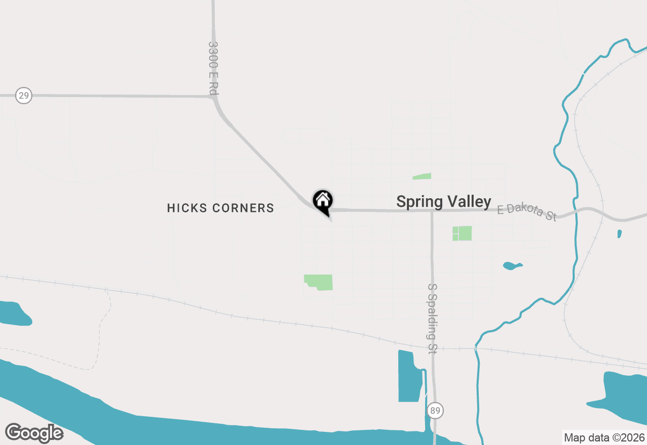 Map of 612 W Cleveland Street, Spring Valley, IL 61362