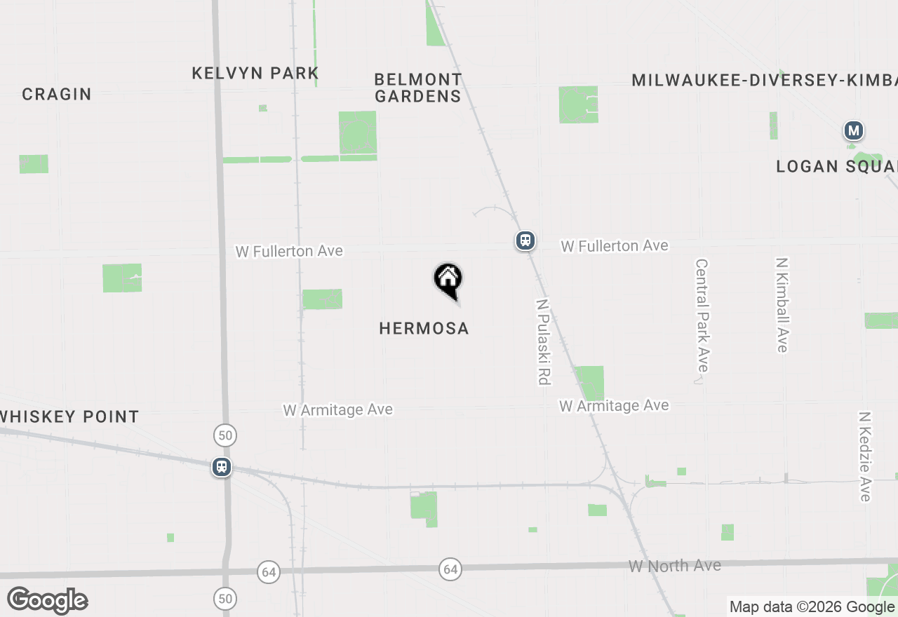 Map of 2225 N Tripp Avenue, Chicago, IL 60639