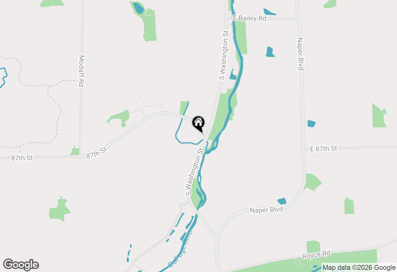 Map of 34 Glencoe Court #202-B, Naperville, IL 60565