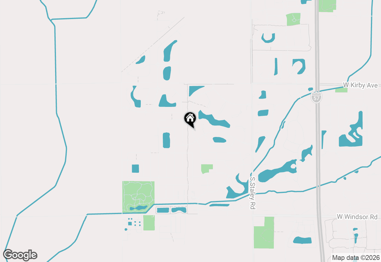 Map of 1805 Mullikin Drive, Champaign, IL 61822