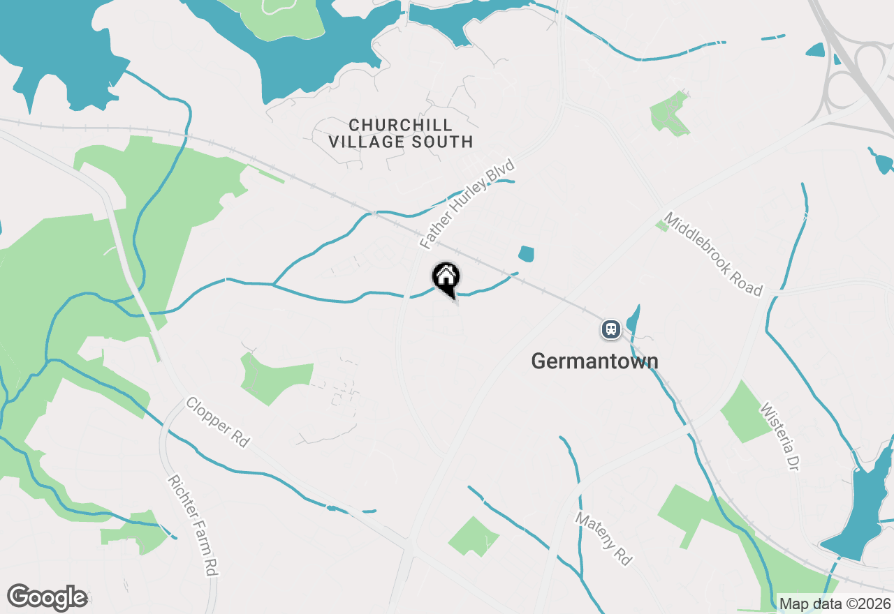 Map of 23 Crusader Court, Germantown, MD 20874