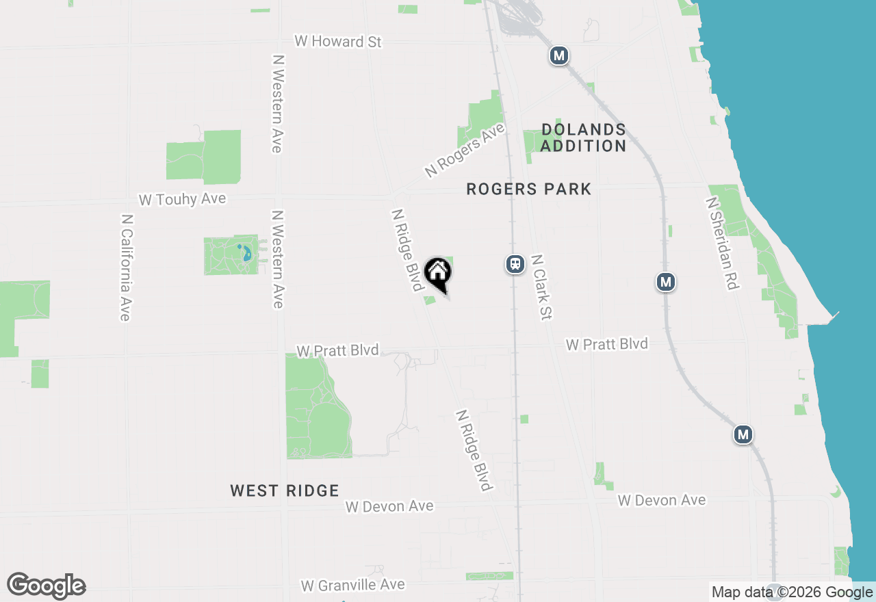 Map of 1957 W Morse Avenue, Chicago, IL 60626