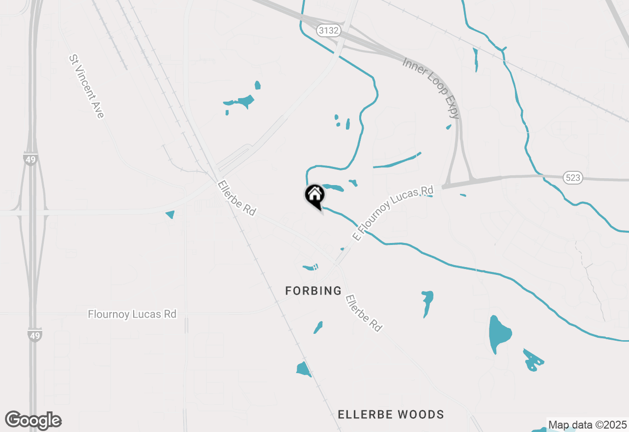 Map of 9449 Ellerbe Road, Shreveport, LA 71106