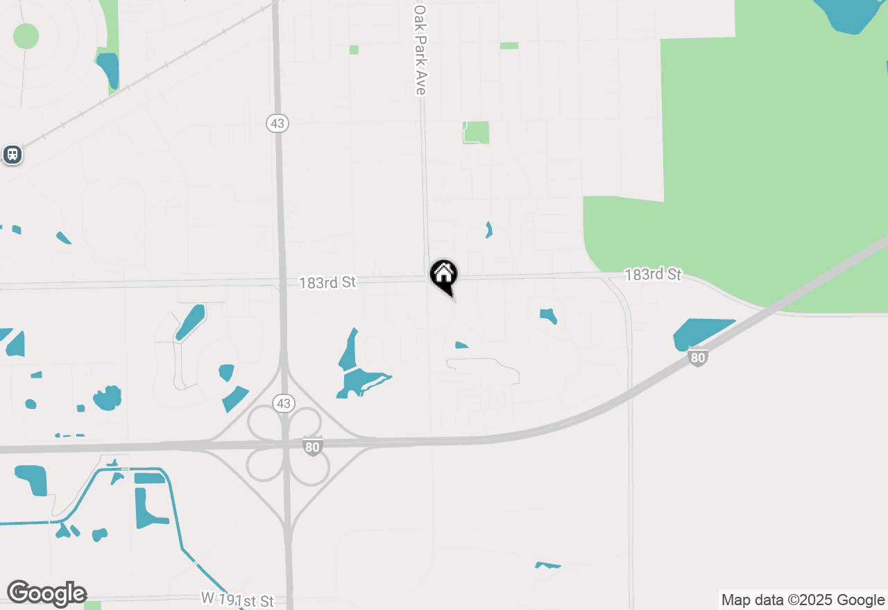 Map of 18332 Pond View Court, Tinley Park, IL 60477