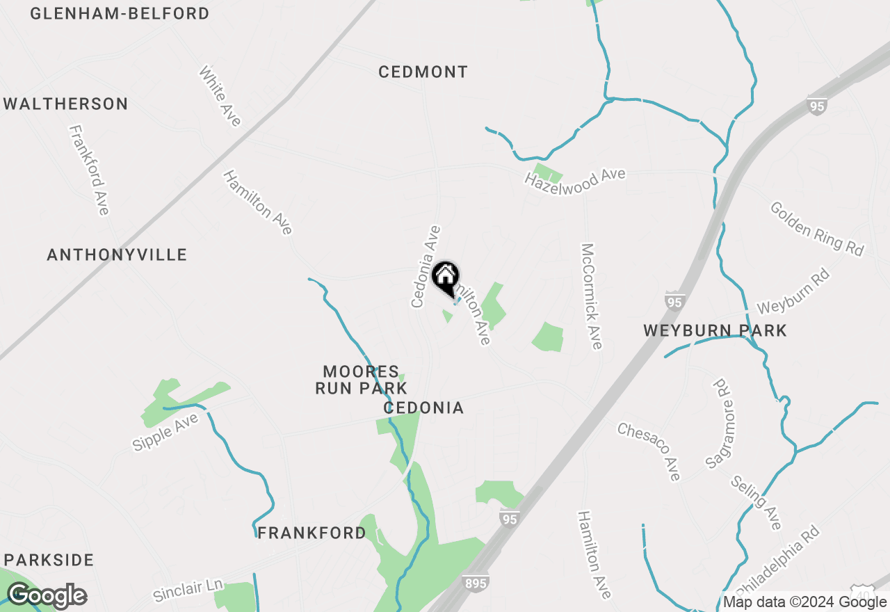 Map of 6039 Arizona Avenue, Baltimore, MD 21206