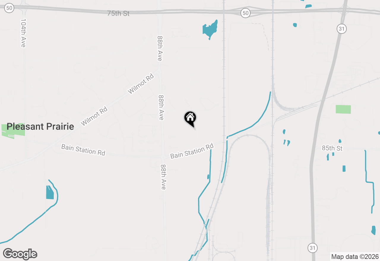 Map of 8567 83rd St, Pleasant Prairie, WI 53158