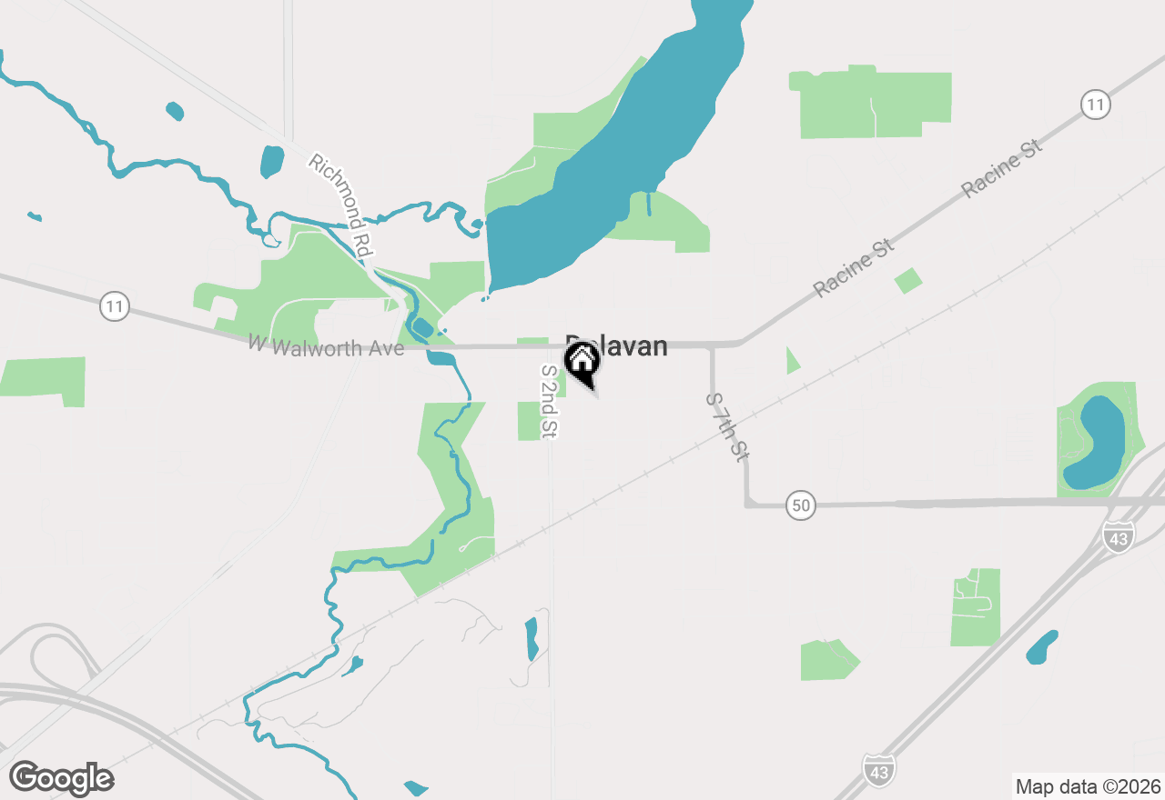 Map of 8139 W A Hwy, Delavan, WI 53115