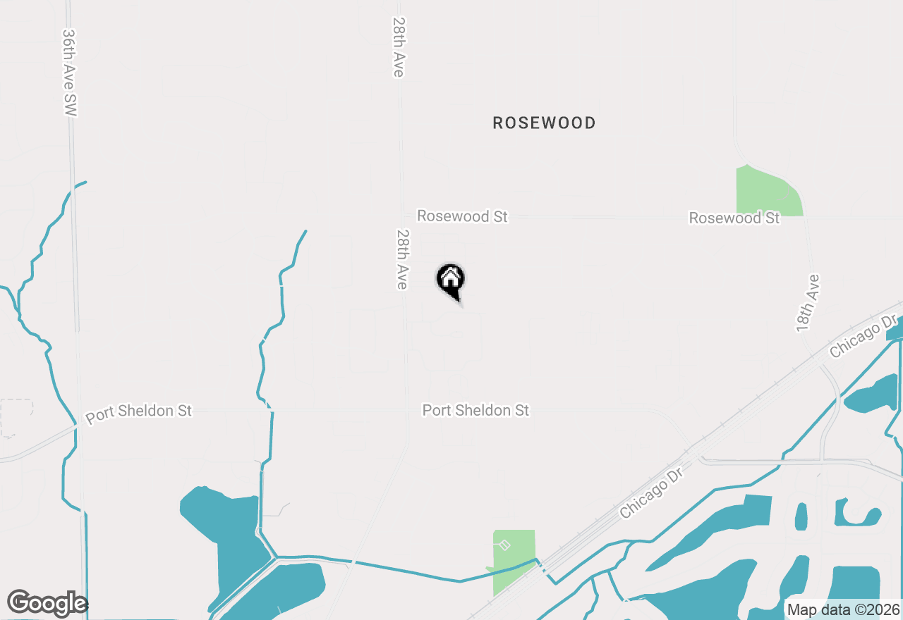 Map of 2739 Cedar Grove N, Jenison, MI 49428