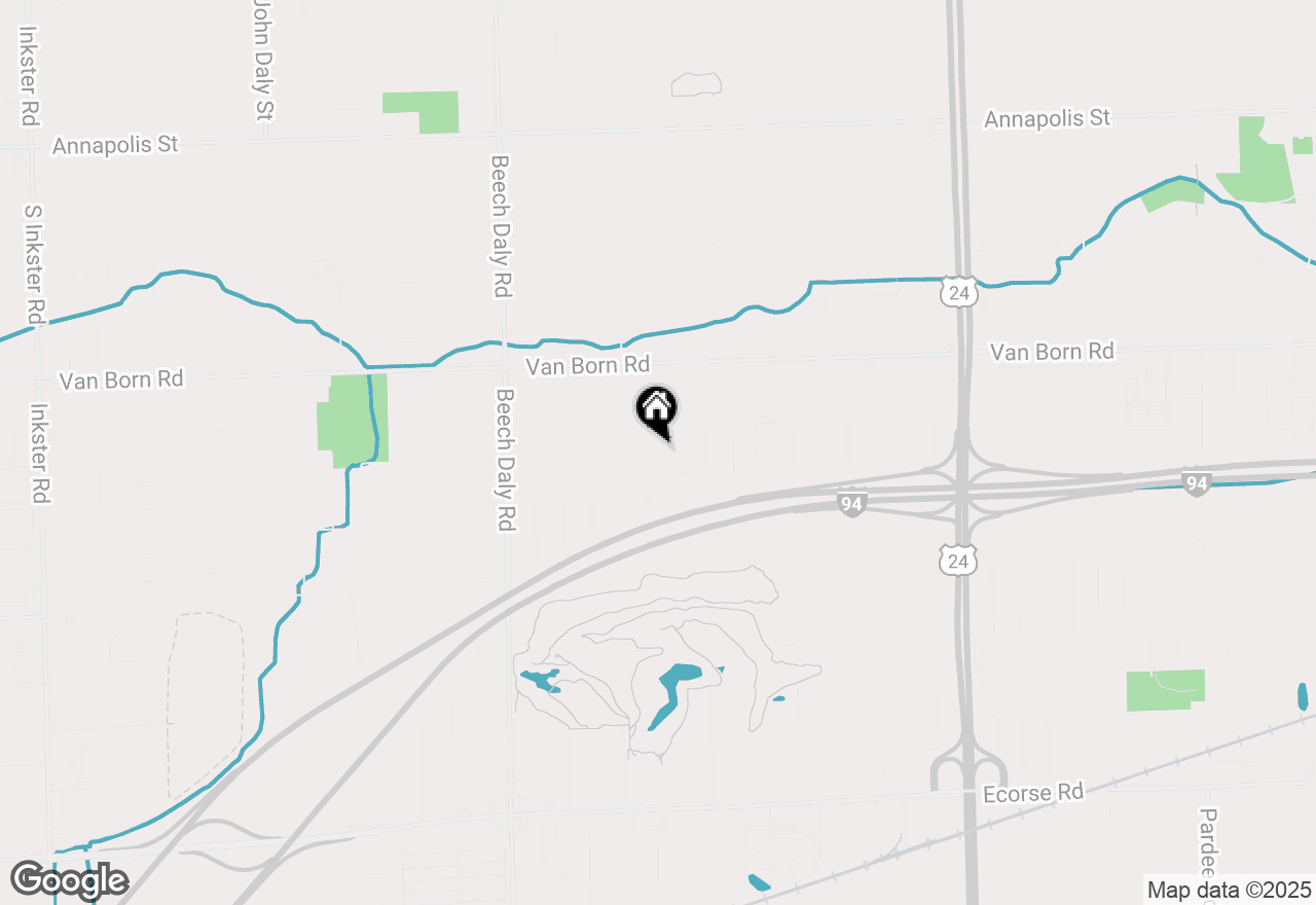 Map of 6049 Michael Street, Taylor, MI 48180