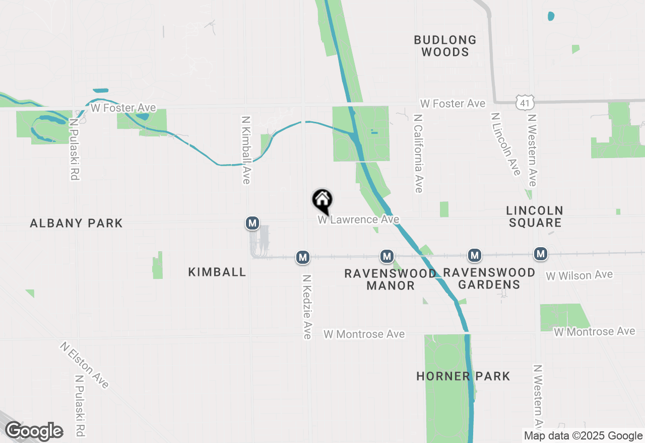 Map of 3121 W Lawrence Avenue, Chicago, IL 60625