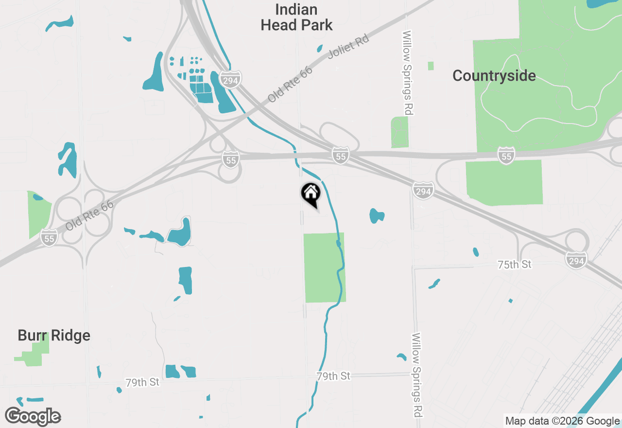 Map of 11144 Indian Woods Drive, Indian Head Park, IL 60525