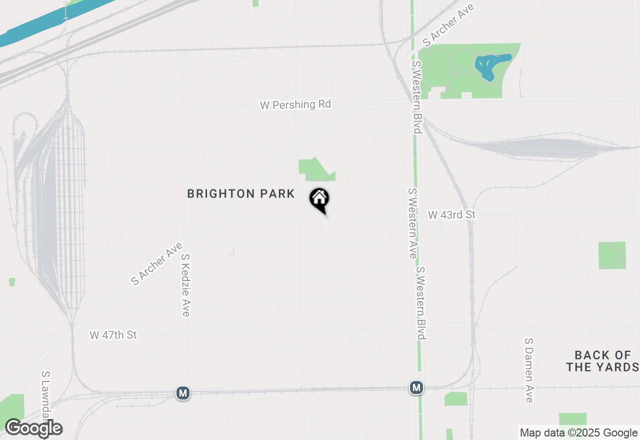 Map of 2715 W 43rd Street, Chicago, IL 60632