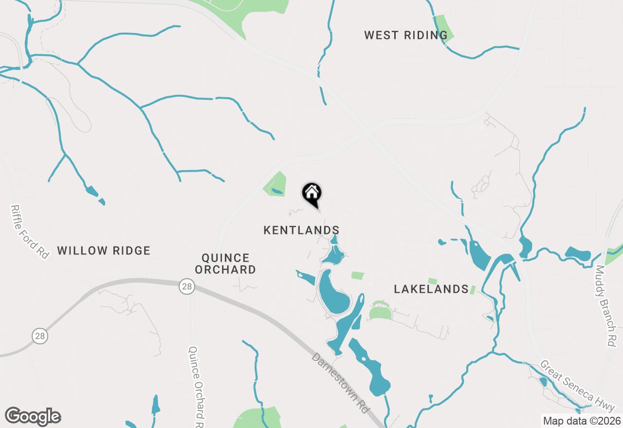 Map of 119 Thurgood Street, Gaithersburg, MD 20878