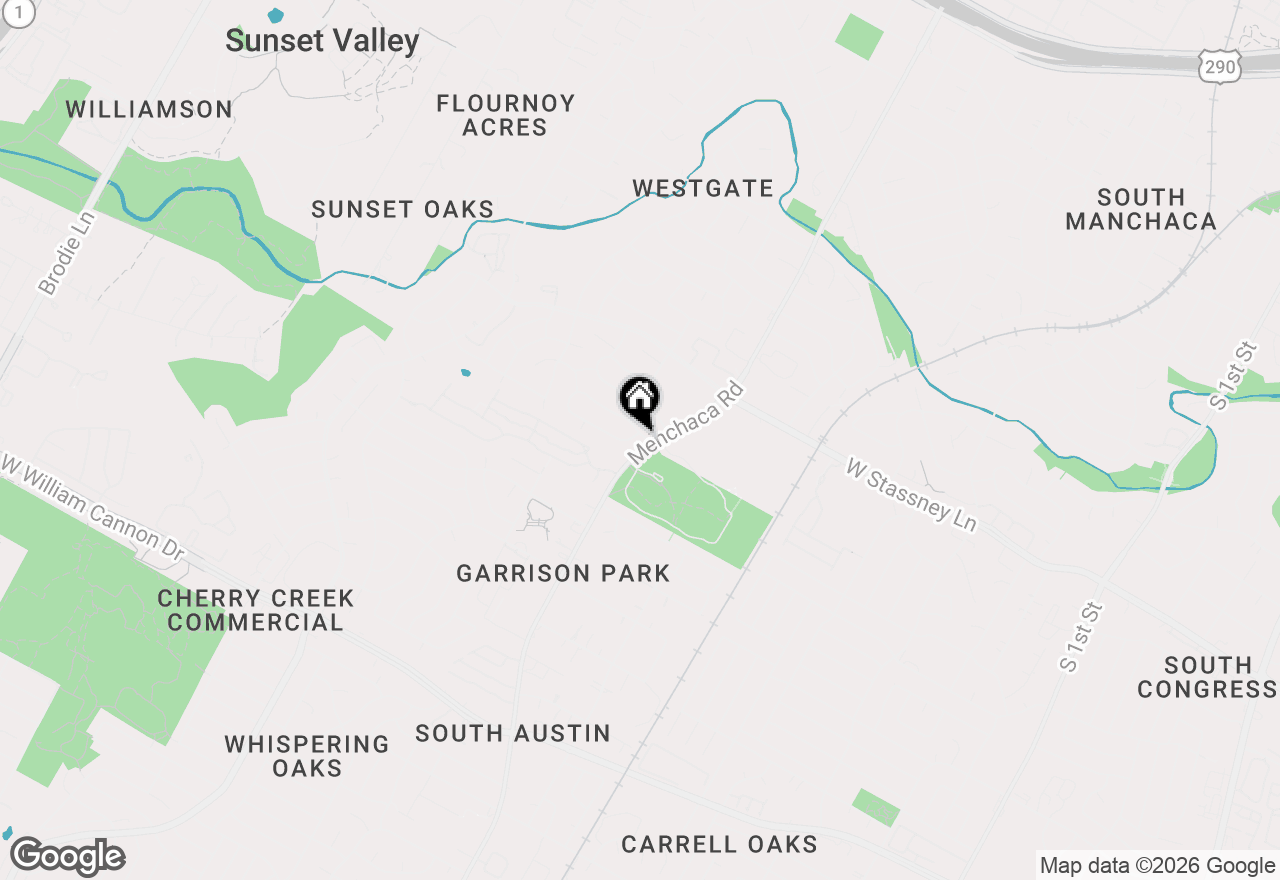 Map of 2101 Falcon Hill Dr, Austin, TX 78745