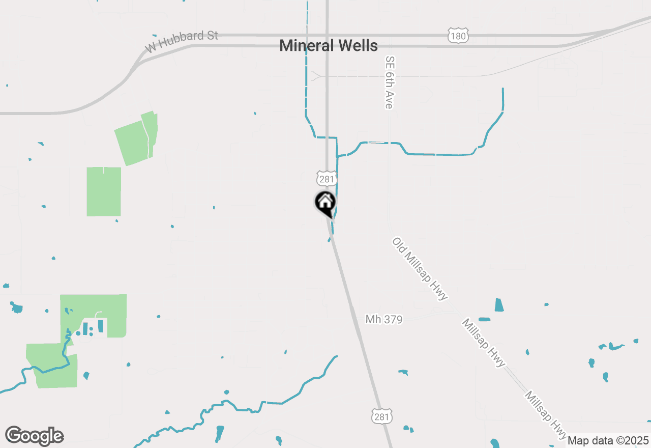 Map of TBD S Oak Ave, Mineral Wells, TX 76067