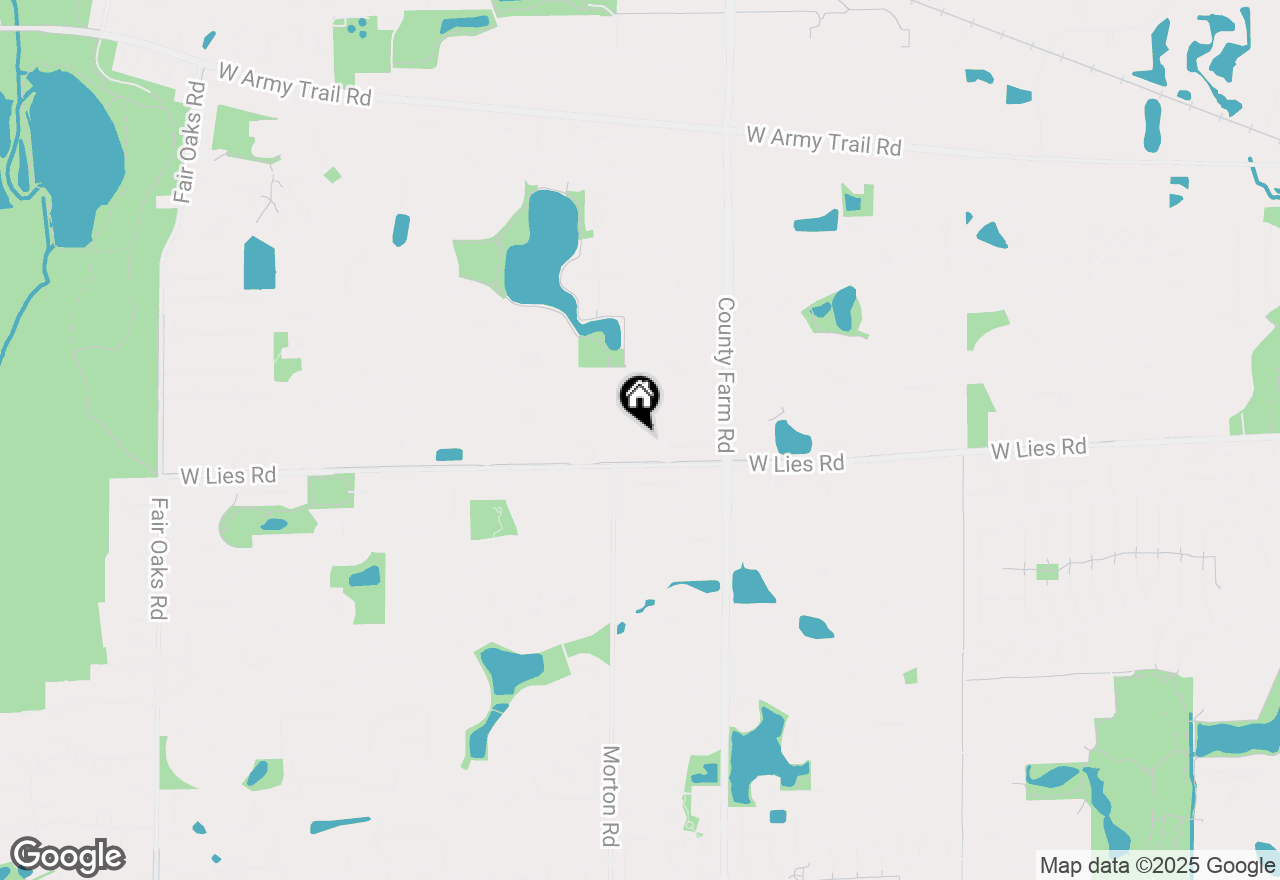 Map of 911 Royal Glen Lane, Carol Stream, IL 60188