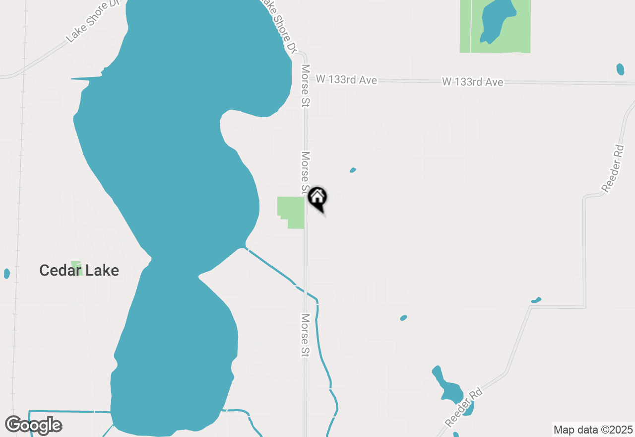 Map of 7112 W 138th Avenue, Cedar Lake, IN 46303