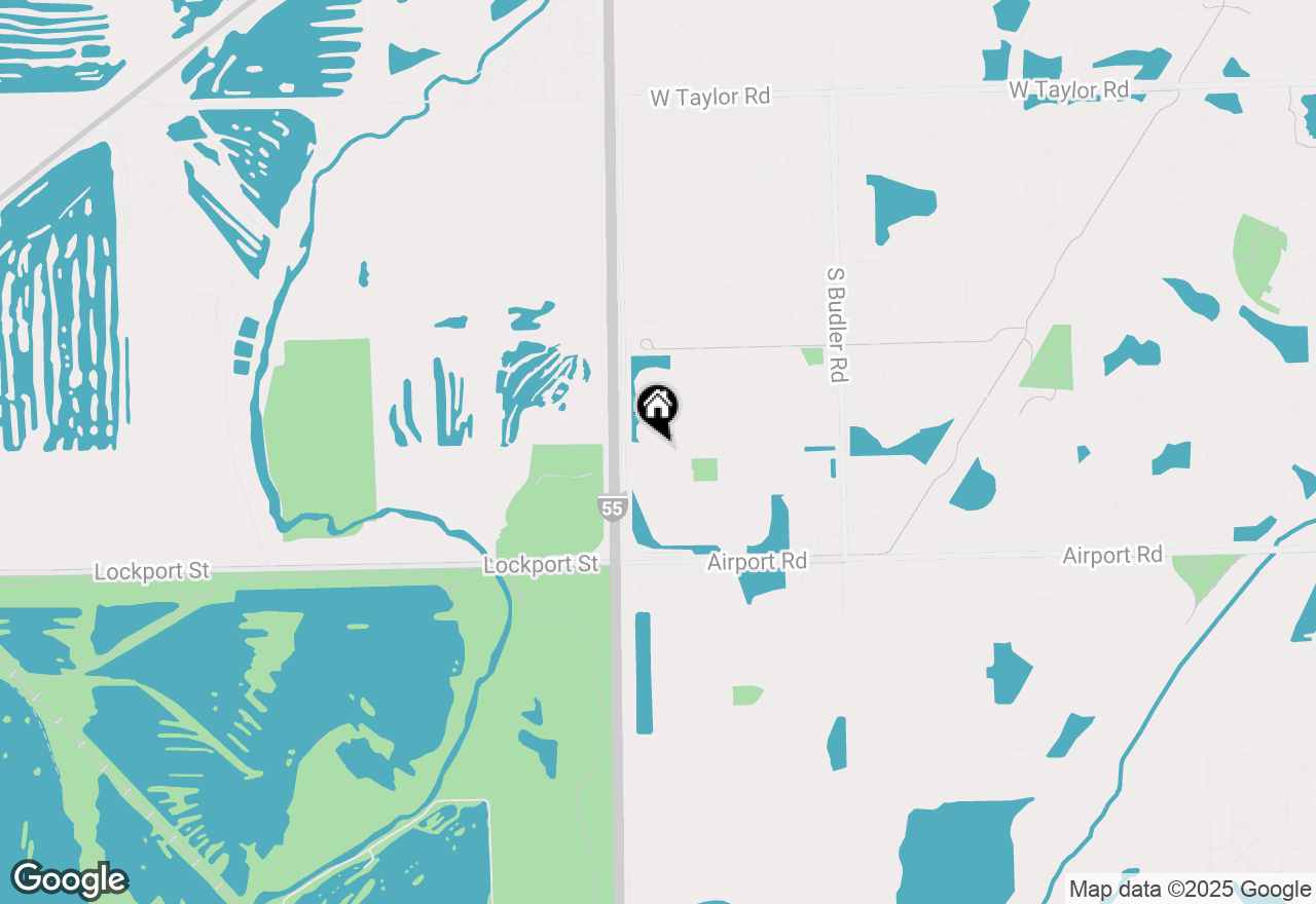 Map of 2076 Whitmore Drive, Romeoville, IL 60446