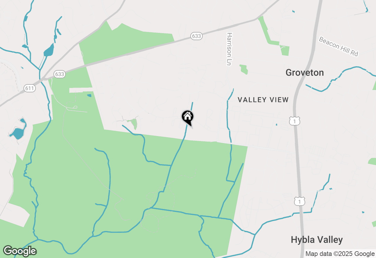 Map of 7250 Parsons Court, Alexandria, VA 22306