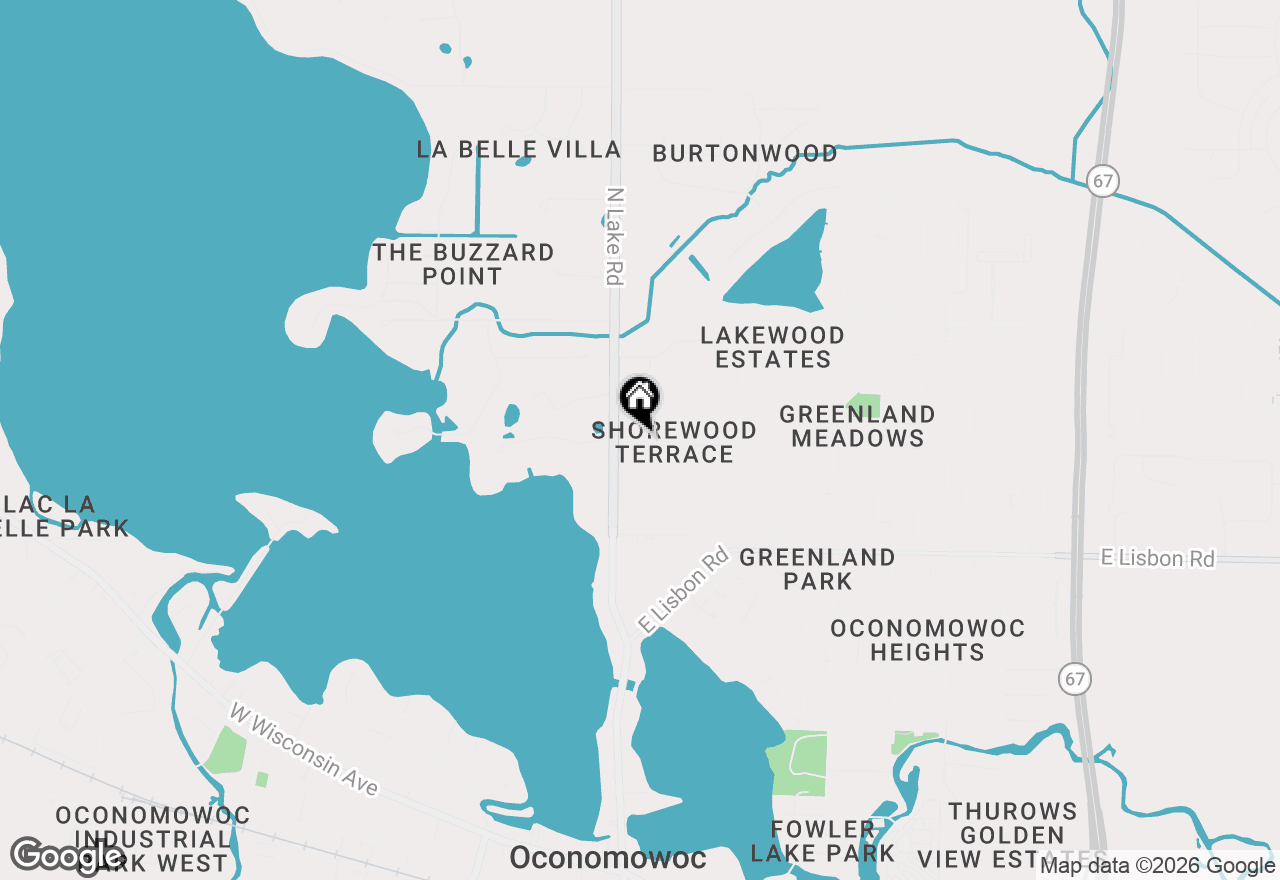 Map of W379N5787 Meadowview Rd, Oconomowoc, WI 53066