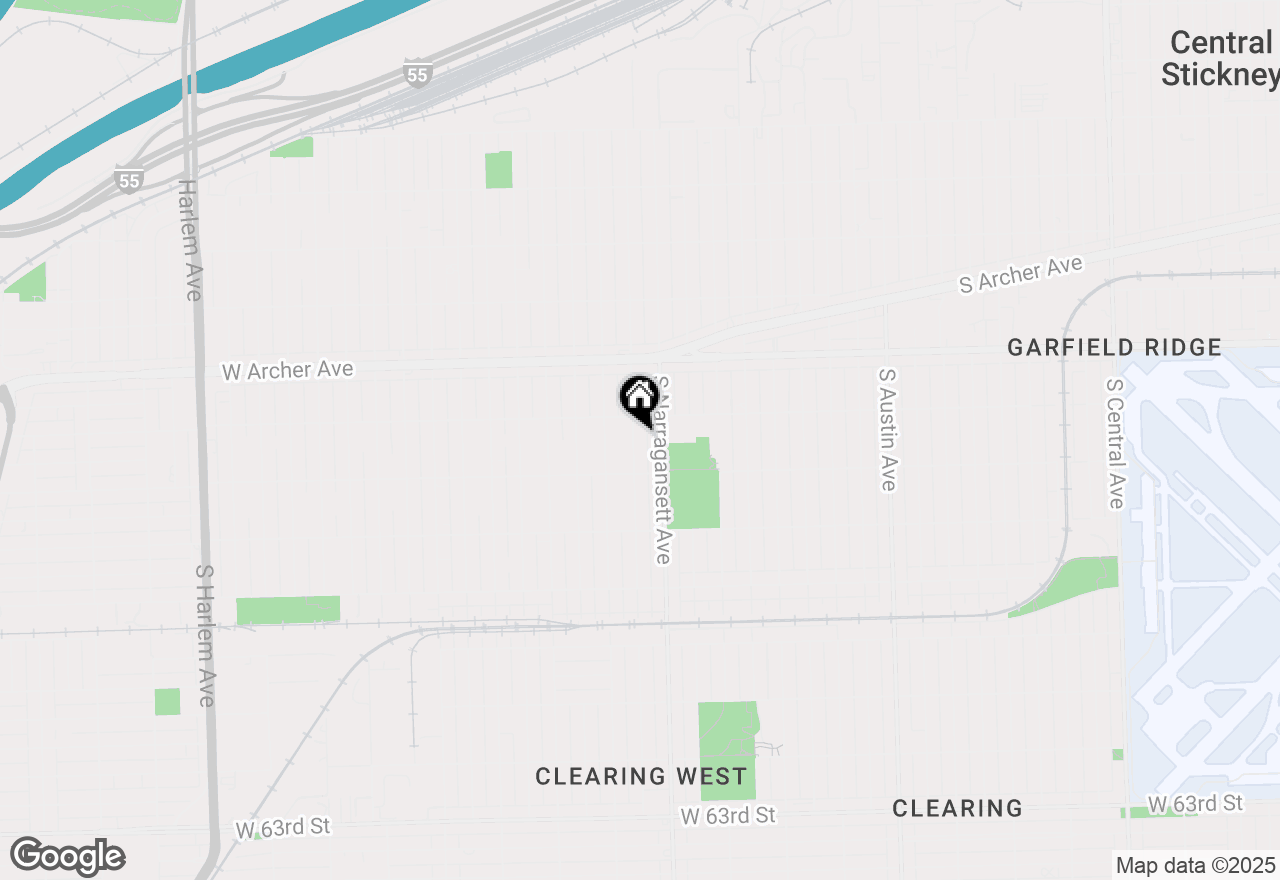 Map of 5623 S Nagle Avenue, Chicago, IL 60638