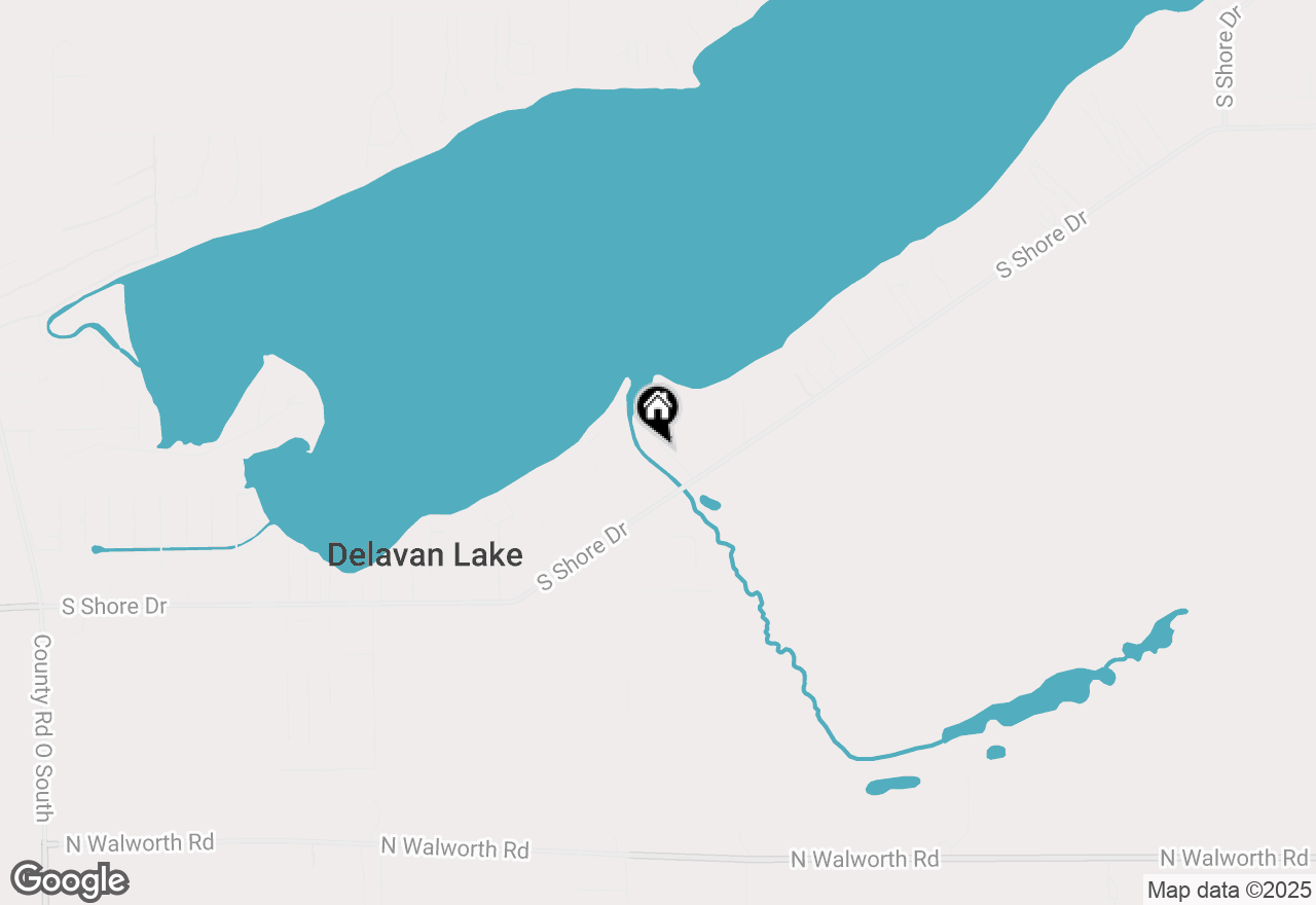 Map of 4211 Robbins Rd, Delavan, WI 53115