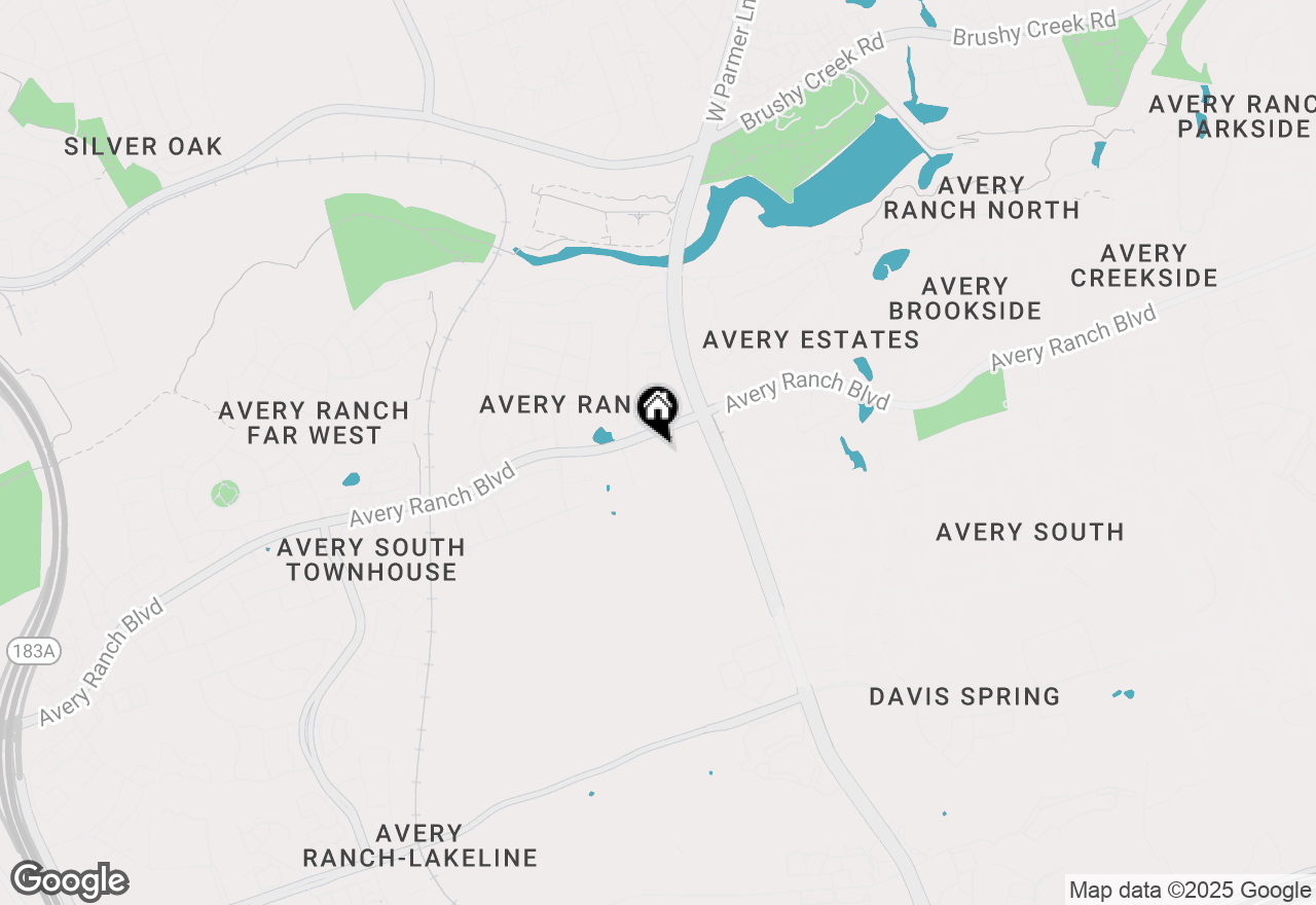 Map of 14815 Avery Ranch Blvd #3403, Austin, TX 78717
