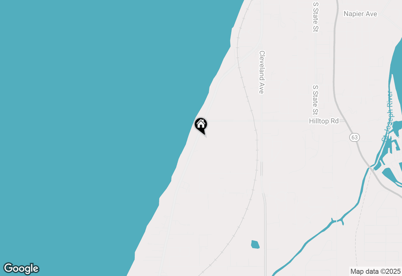 Map of 3133 Lakeshore Drive, St. Joseph, MI 49085