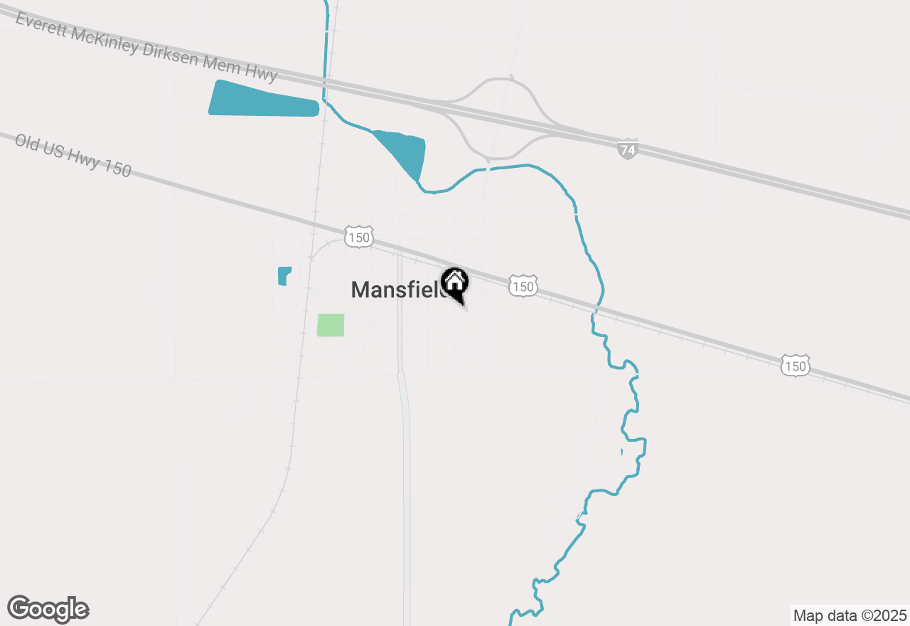 Map of 108 E Illinois Street, Mansfield, IL 61854