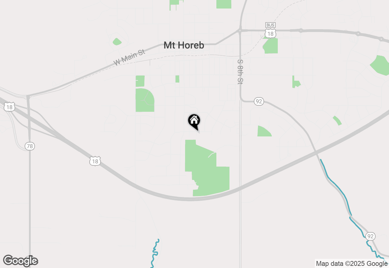 Map of 305 South Road, Mount Horeb, WI 53572