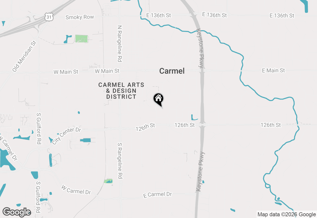 Map of 512 Lexington Boulevard, Carmel, IN 46032
