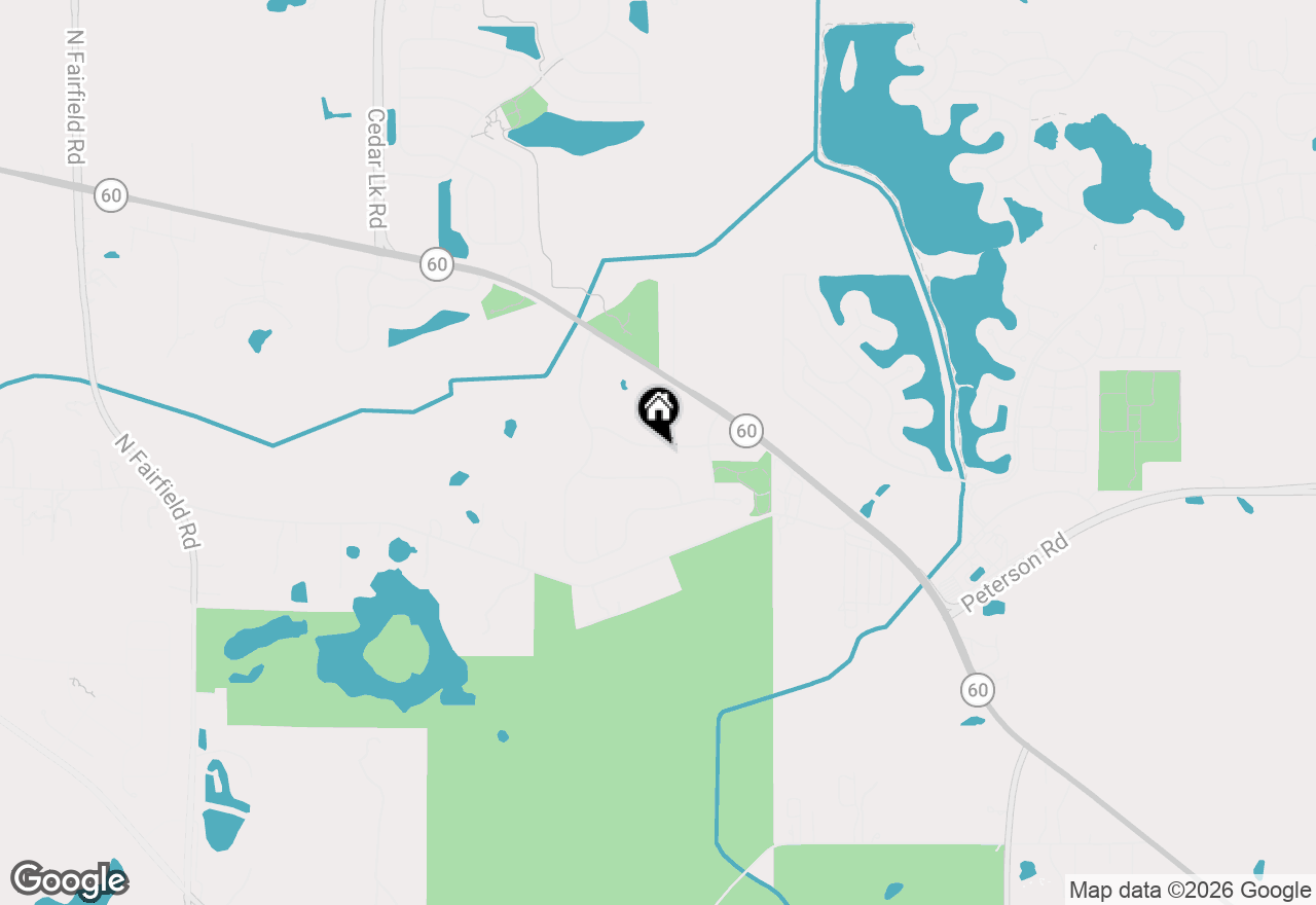 Map of 209 W Norwell Lane, Round Lake, IL 60073