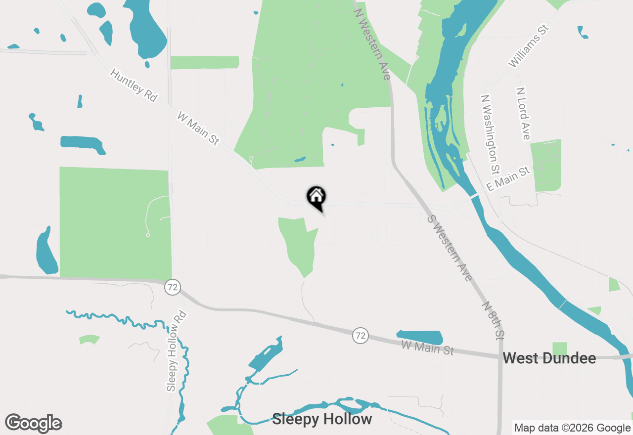 Map of 1015 Shagbark Lane, West Dundee, IL 60118