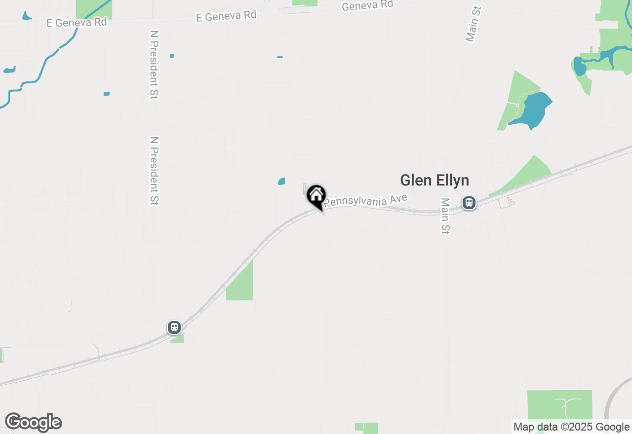 Map of 300 Duane Street #3, Glen Ellyn, IL 60137