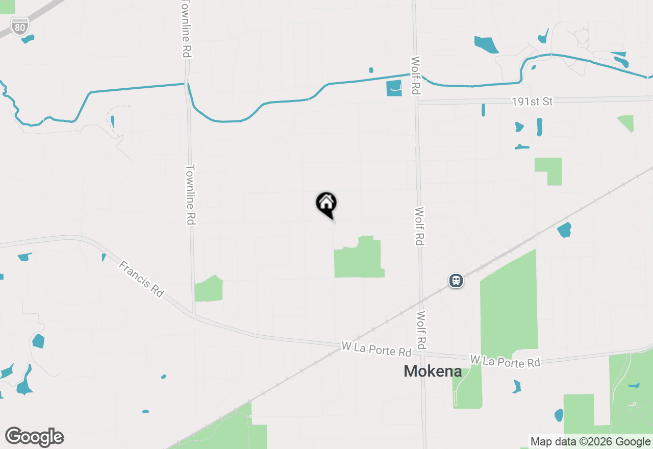 Map of 19504 115th Avenue #C, Mokena, IL 60448
