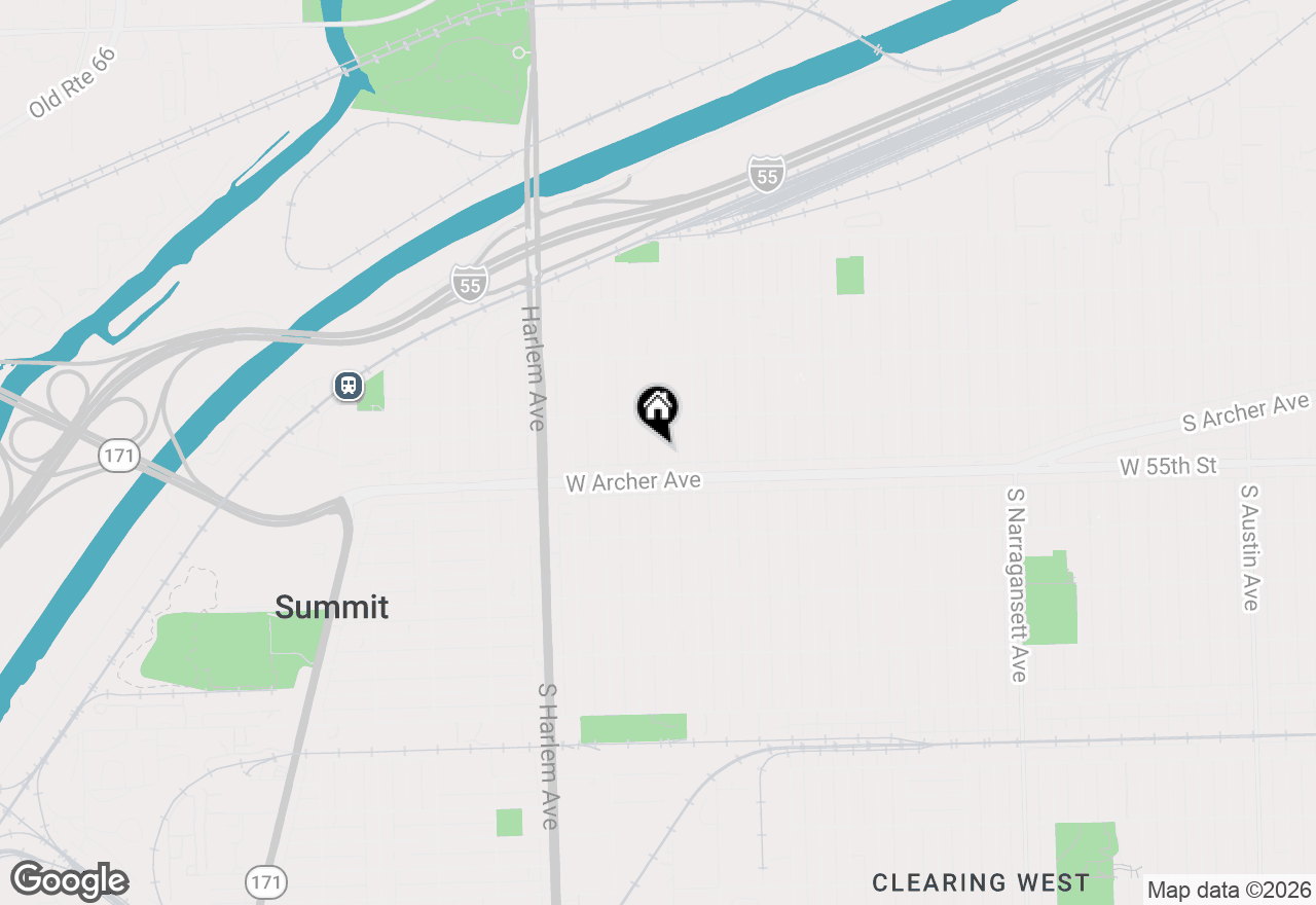 Map of 5438 S Sayre Avenue, Chicago, IL 60638