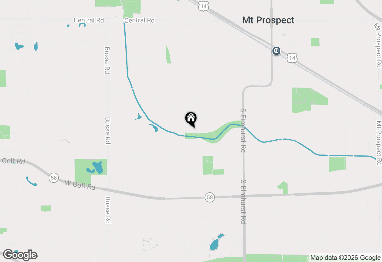 Map of 610 S Nawata Avenue, Mount Prospect, IL 60056