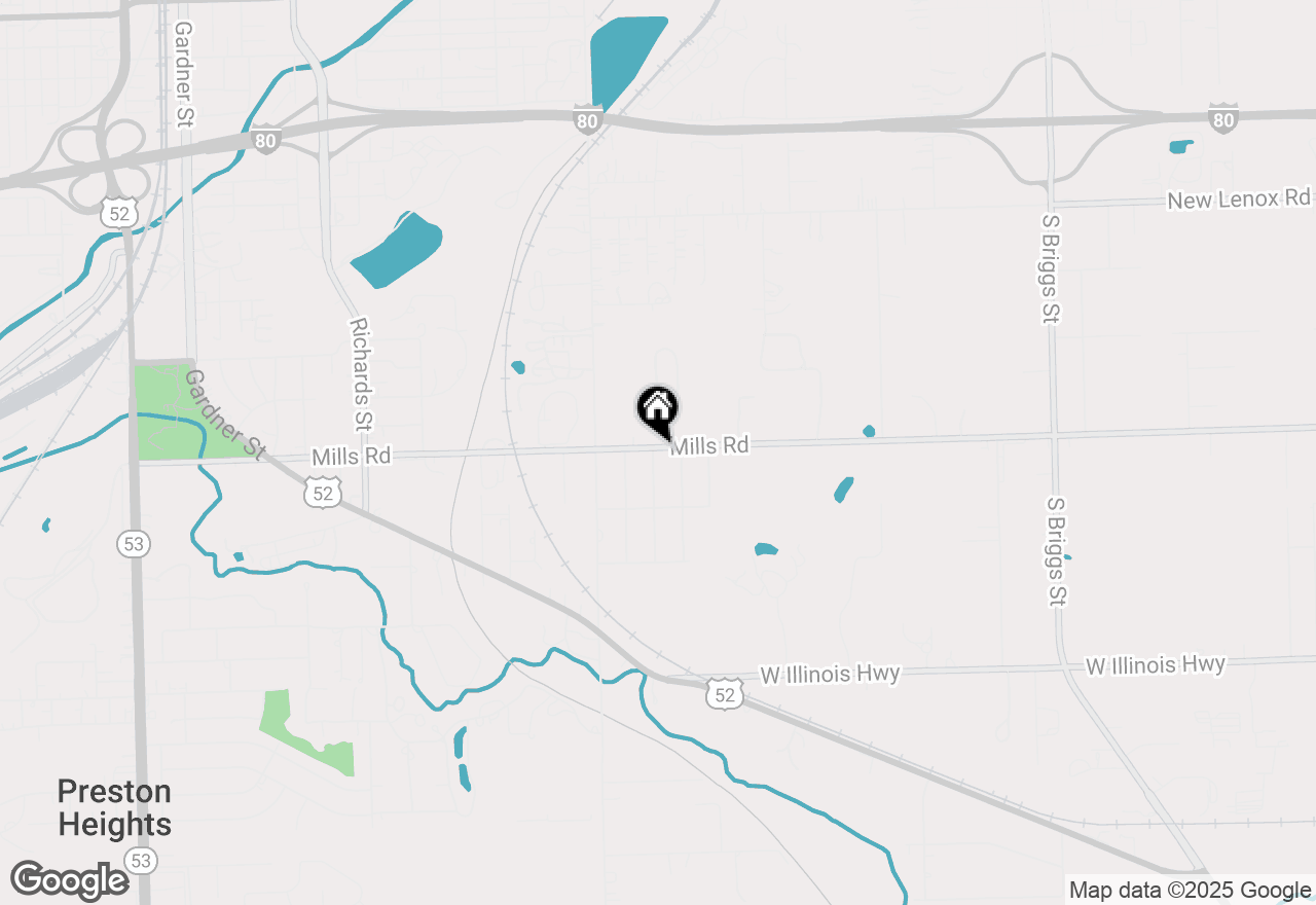 Map of 1200 Pequot Street, Joliet, IL 60433