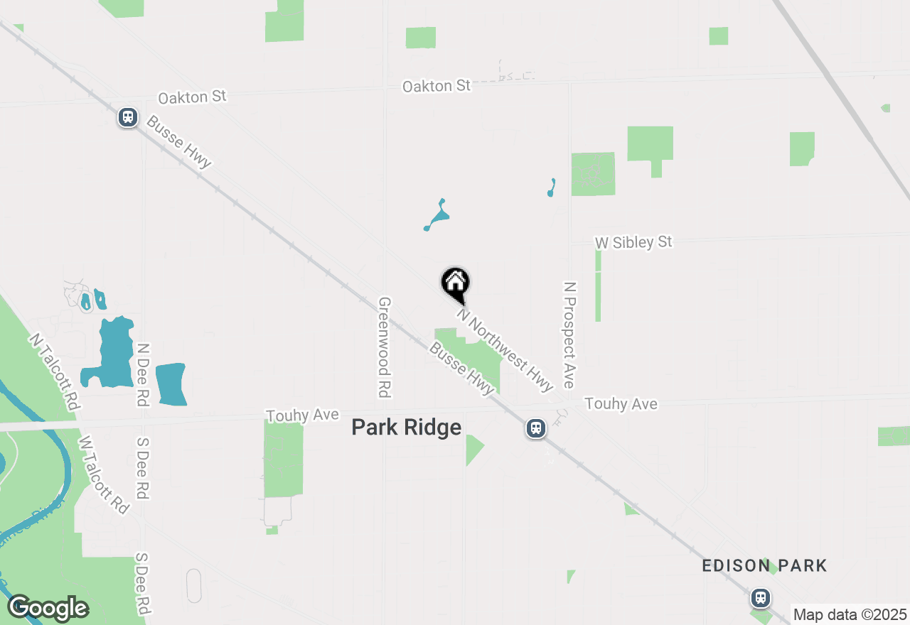 Map of 324 N Northwest Highway, Park Ridge, IL 60068