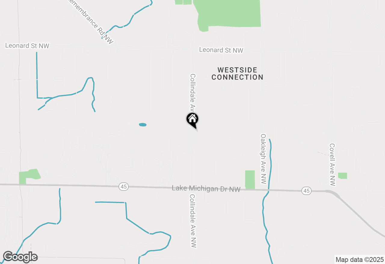 Map of 717 Collindale Avenue Nw, Grand Rapids, MI 49504