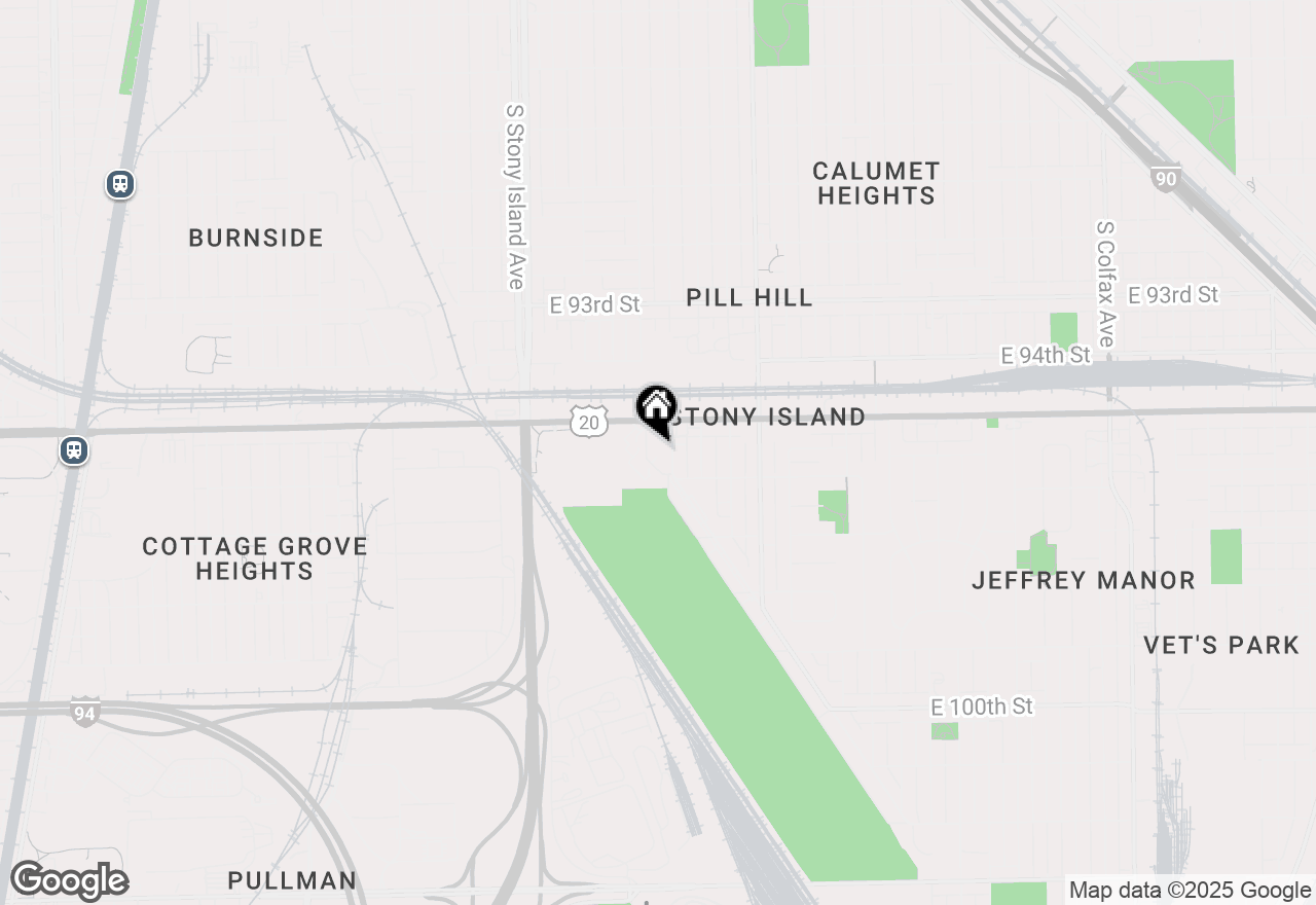 Map of 9510 S Constance Avenue, Chicago, IL 60617