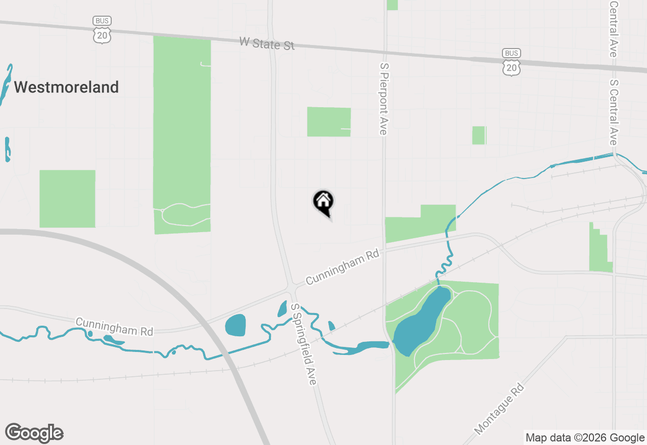 Map of (Address confidential), Rockford, Illinois 61102