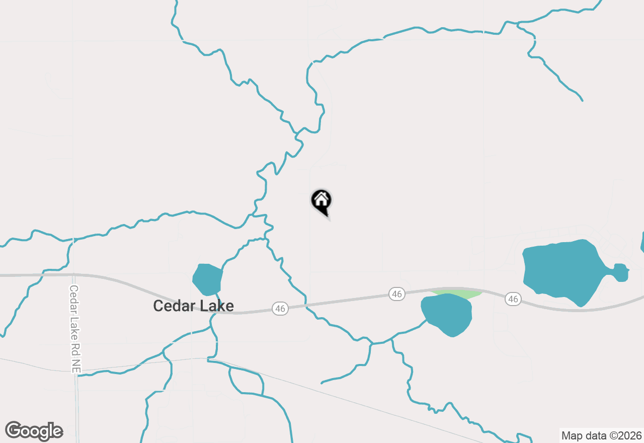 Map of 8220 N Vickeryville Road, Vestaburg, MI 48891