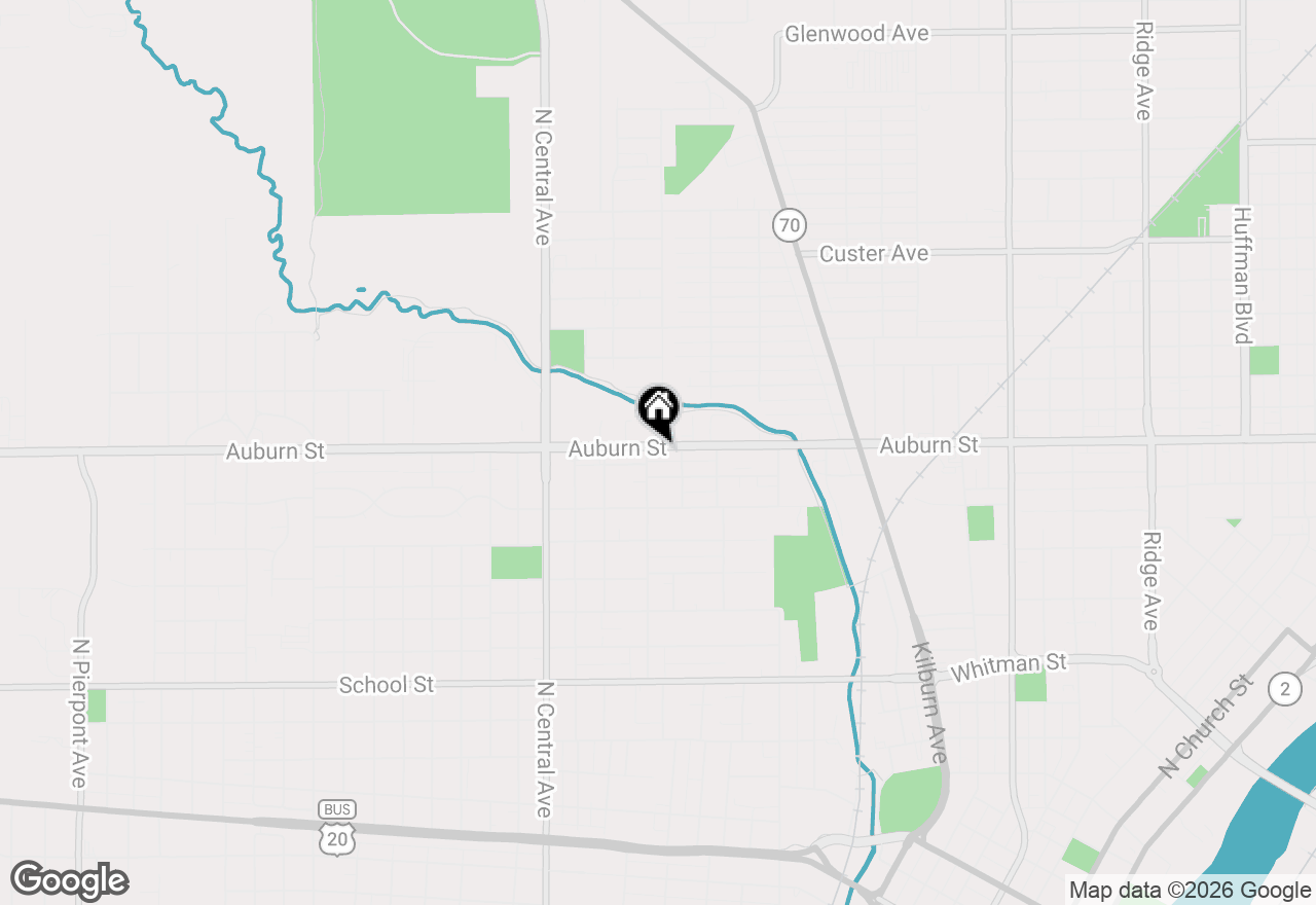 Map of 3420 Auburn Street, Rockford, IL 61101