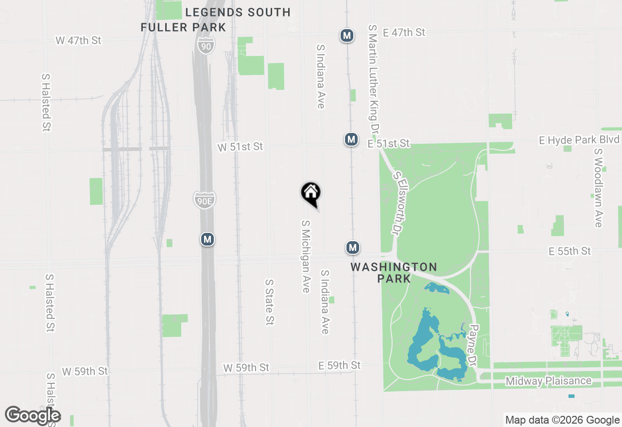 Map of 5321 S Michigan Avenue #3, Chicago, IL 60615