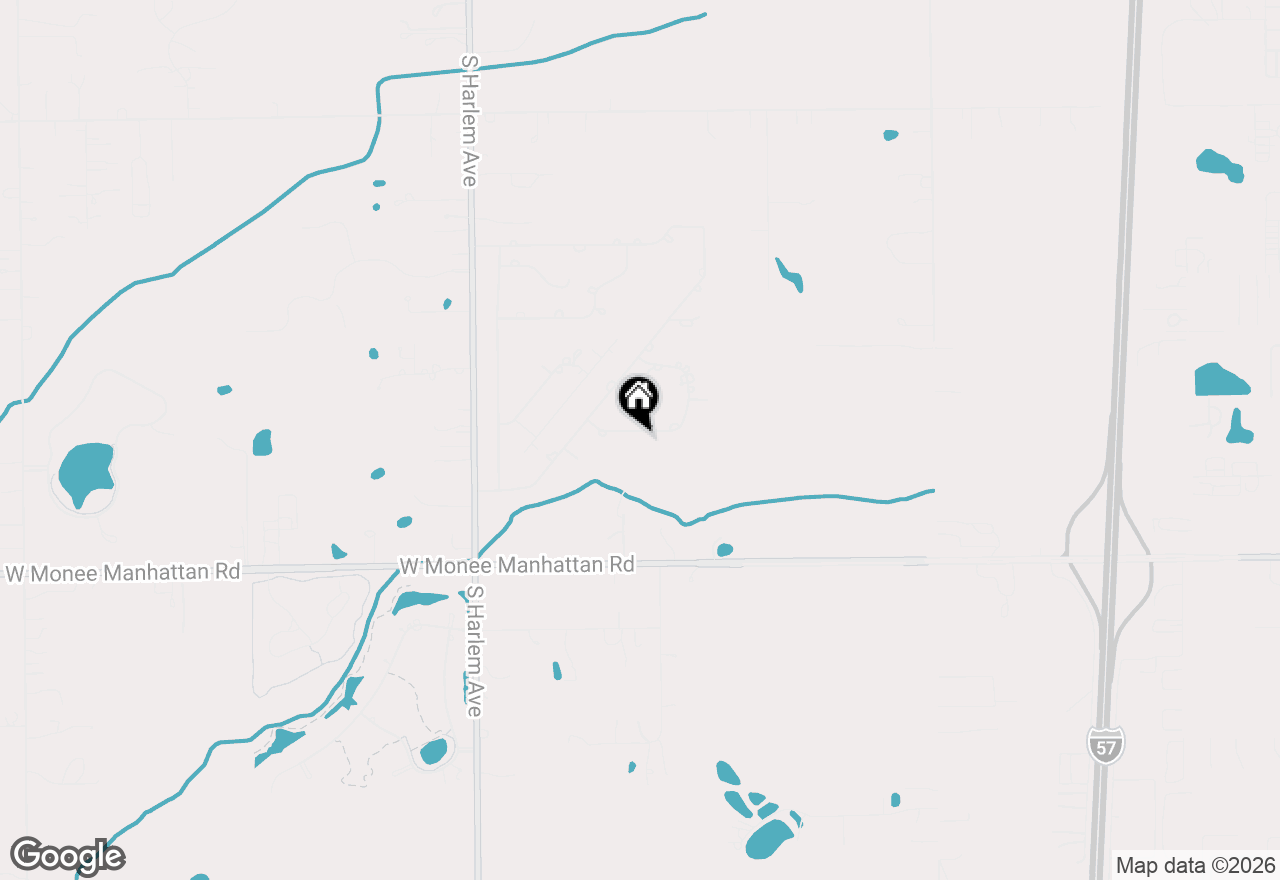 Map of 6921 W Mccampbell Drive, Monee, IL 60449