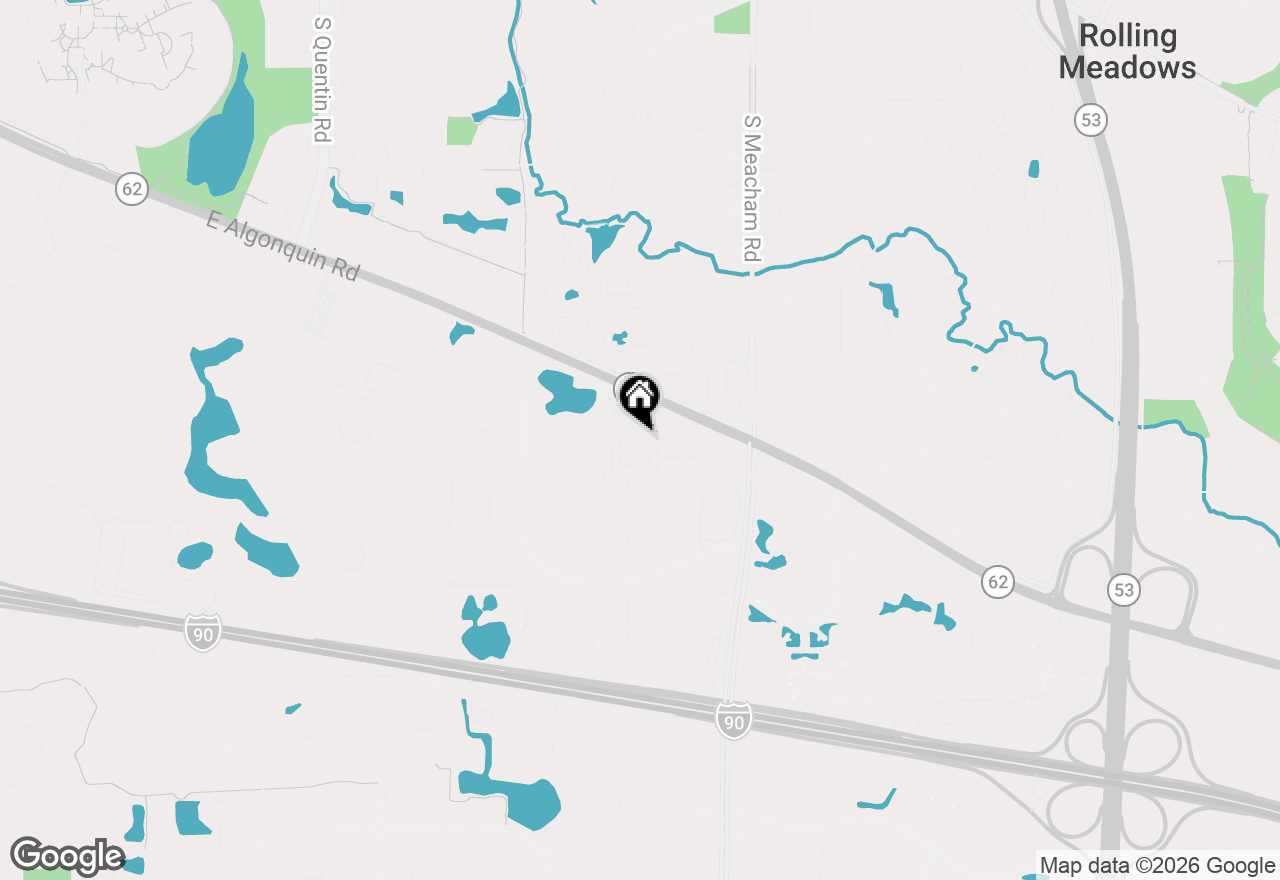 Map of 1270 Lakepointe Drive, Schaumburg, IL 60173